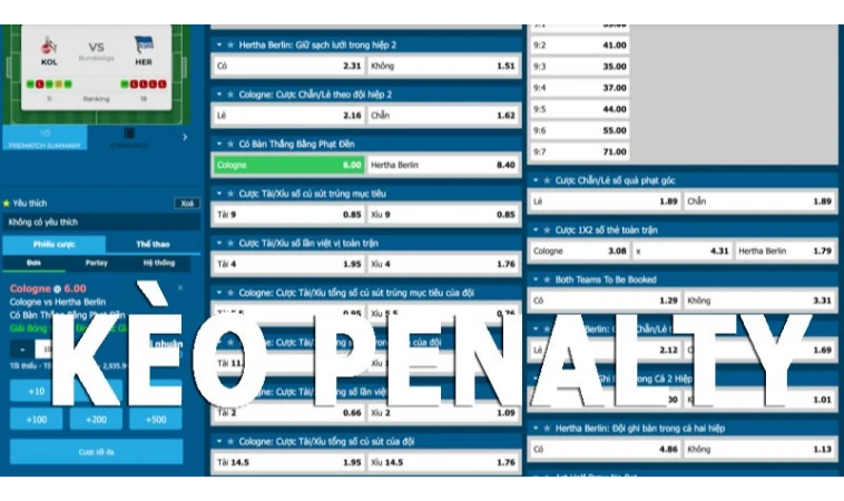Kèo Tài Xỉu Penalty Và Hướng Dẫn Cách Soi Kèo Dễ Thắng 3 Luật cược kèo penalty tài xỉu dễ dàng